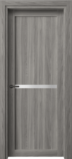 Дверь межкомнатная 2112 ИМЯ САТ. Цвет Имбирный ясень. Материал Сиплекс ламинатин. Коллекция Нео. Картинка.