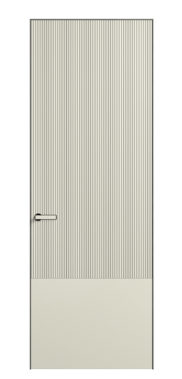 Дверь межкомнатная ПУ 8203 ММБ Матовый молочно-белый. Цвет Матовый молочно-белый. Материал Гладкая эмаль. Коллекция Velvet. Картинка.