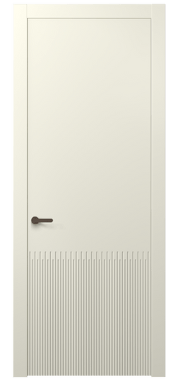 Дверь межкомнатная АКП 8626 ММБ. Цвет Матовый молочно-белый. Материал Гладкая эмаль. Коллекция Dune. Картинка.