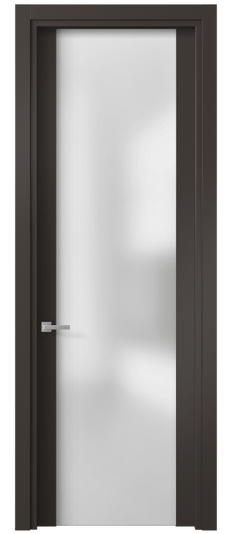 Межкомнатная дверь 4114 МАН САТ. Цвет Матовый антрацит. Материал Гладкая эмаль. Коллекция Planum. Фото. Дверь межкомнатная 4114 МАН САТ. Цвет Матовый антрацит. Материал Гладкая эмаль. Коллекция Planum. Картинка.