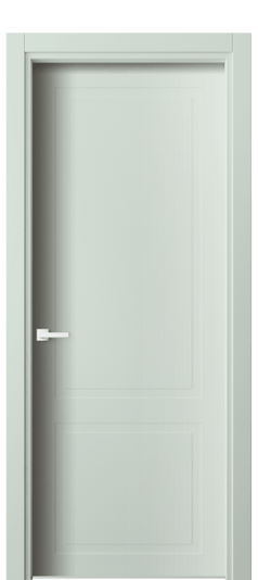 Дверь межкомнатная 8002 NCS S 1005-B80G. Цвет NCS. Материал Гладкая эмаль. Коллекция Neo Classic. Картинка.