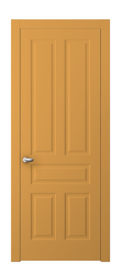 Дверь межкомнатная АКП 8531 Пастельно-жёлтый RAL 1034. Цвет RAL Пастельно-жёлтый RAL 1034. Материал Гладкая эмаль. Коллекция Эссе. Картинка.