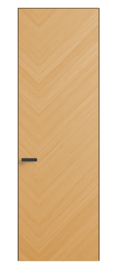 Дверь межкомнатная ПУ 0201 ДЗМЛР Дуб золотой матовый. Цвет Дуб золотой матовый рифт. Материал Радиальный шпон Naturwood. Коллекция Rift. Картинка.