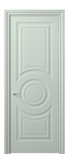 Дверь межкомнатная 8461 NCS S 1005-B80G. Цвет NCS. Материал Гладкая эмаль. Коллекция Mascot. Картинка.