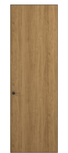 Дверь межкомнатная 0010 ГОР Грецкий орех. Цвет Грецкий орех. Материал Ламинатин. Коллекция Planum Pro. Картинка.