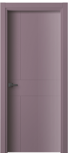 Дверь межкомнатная 8056 Пастельно-фиолетовый RAL 4009. Цвет RAL. Материал Гладкая эмаль. Коллекция Linea. Картинка.