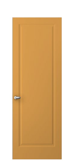 Дверь межкомнатная 8501 Пастельно-жёлтый RAL 1034. Цвет RAL Пастельно-жёлтый RAL 1034. Материал Гладкая эмаль. Коллекция Esse. Картинка.