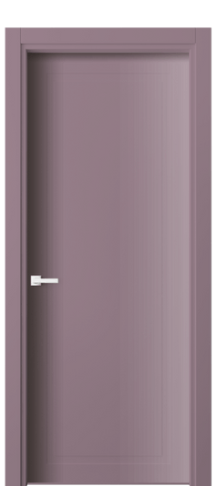 Дверь межкомнатная 8001 Пастельно-фиолетовый RAL 4009. Цвет RAL. Материал Гладкая эмаль. Коллекция Neo Classic. Картинка.