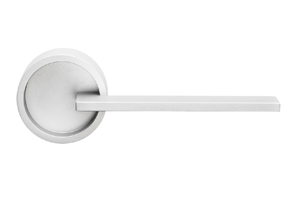 Ручки для дверей Ручка дверная Таймлэсс. Цвет Серебро. Коллекция Таймлэсс. Картинка.