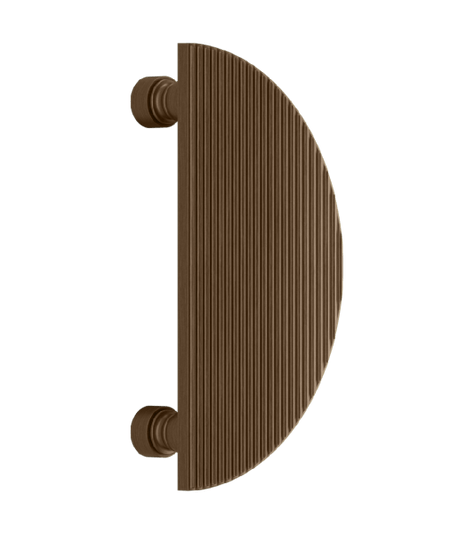 Ручки для дверей Ручка дверная Элеонора Курво. Цвет Матовая бронза. Коллекция Элеонора Курво. Картинка.