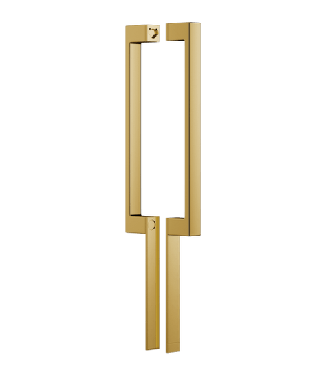 Ручки для дверей Ручка дверная Инфинито Пулл. Цвет Полированный никель. Коллекция Инфинито Пулл. Картинка.