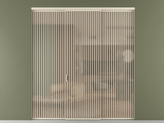 Перегородка Формато внутри проёма 3 створки