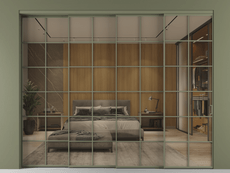 Перегородка Formato внутри проёма телескопик синхро 3