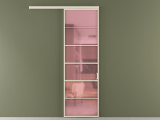 Перегородка Формато вдоль стены 1 створка