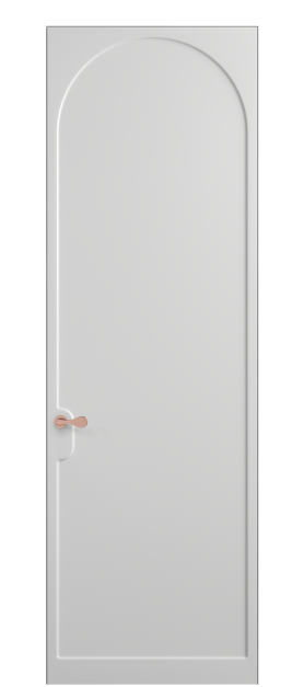Межкомнатная дверь 7503 МБЛ. Цвет Матовый белоснежный. Материал Гладкая эмаль. Коллекция Softform. Фото. Дверь межкомнатная 7503 МБЛ. Цвет Матовый белоснежный. Материал Гладкая эмаль. Коллекция Softform. Картинка.