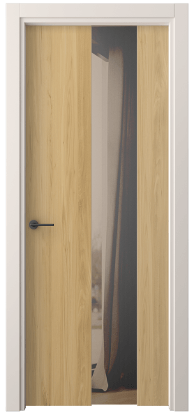 Дверь межкомнатная 4226 СЛВ ЗЕР БР. Цвет Солнечный вяз. Материал Ламинатин. Коллекция Фридом. Картинка.